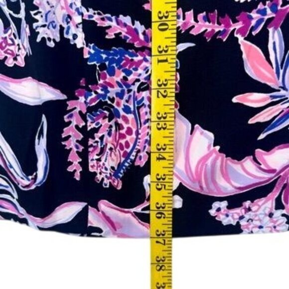 Lilly Pulitzer Mina Stretch Shift Dress Wild Within Print Onyx Size 0 NWT - Picture 11 of 12